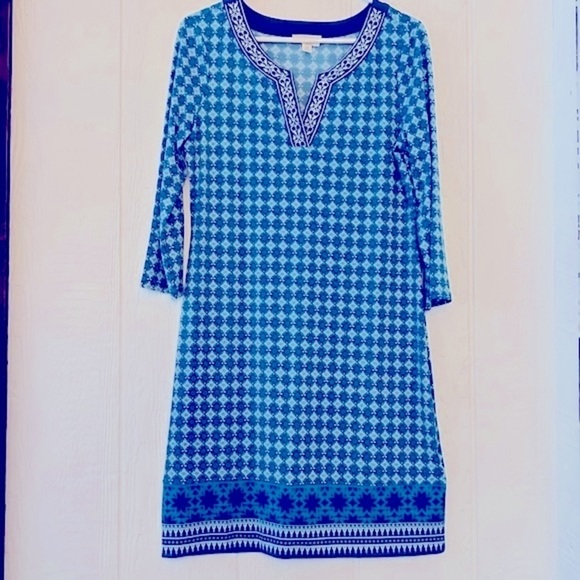 Magnolia Grace 3/4 sleeve shift dress size m - Picture 1 of 6